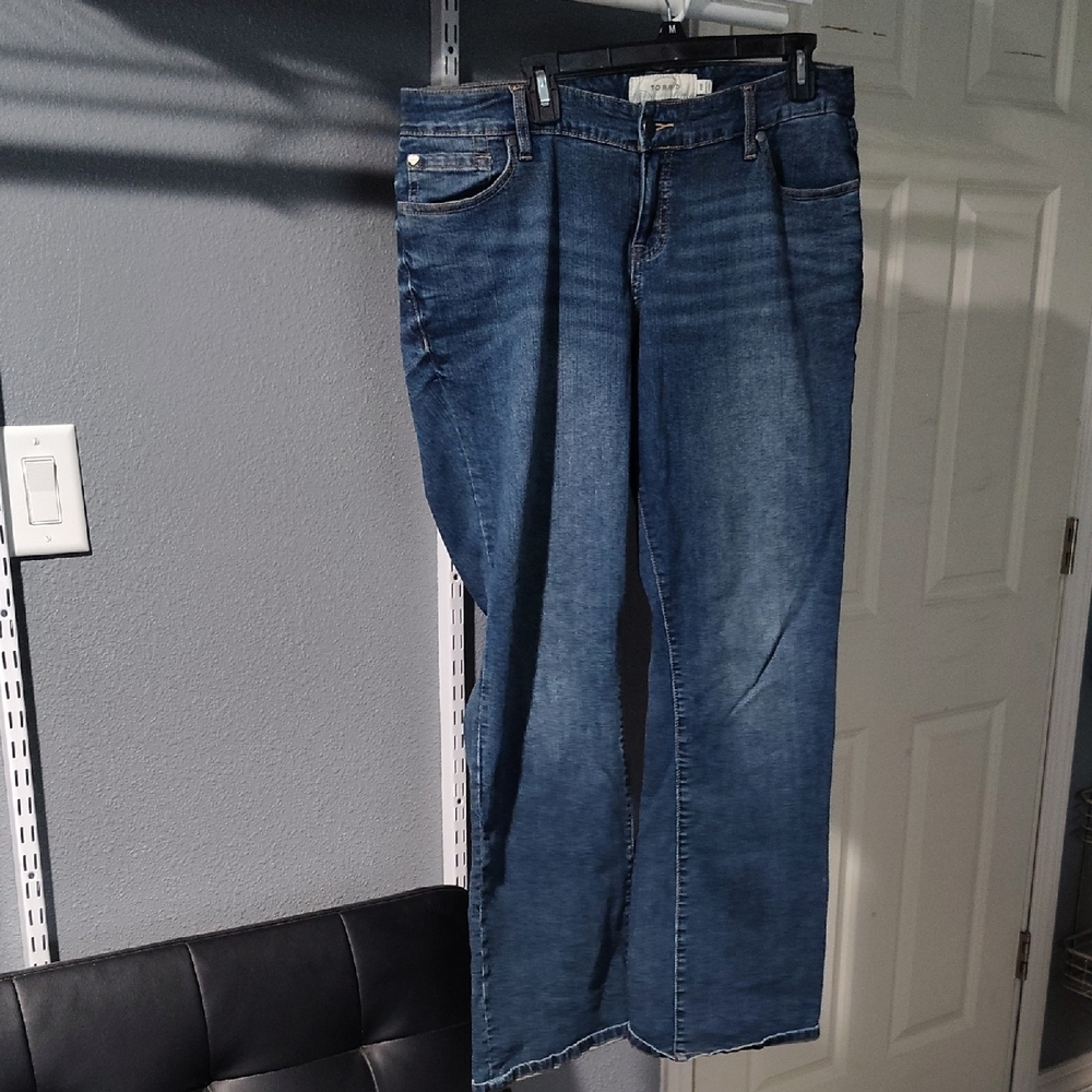 Torrid Women's Straight Leg Blue Jeans